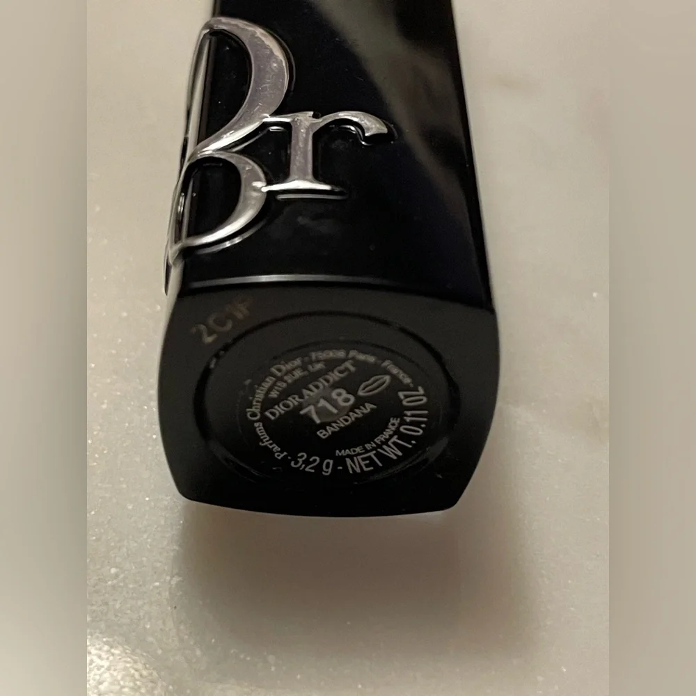 Dior Addict Refillable Shine Lipstick - #718 Bandana | New | Rare Shade